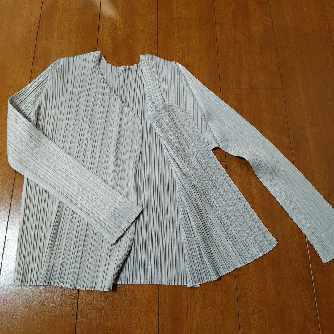 プリーツプリーズ カーディガン