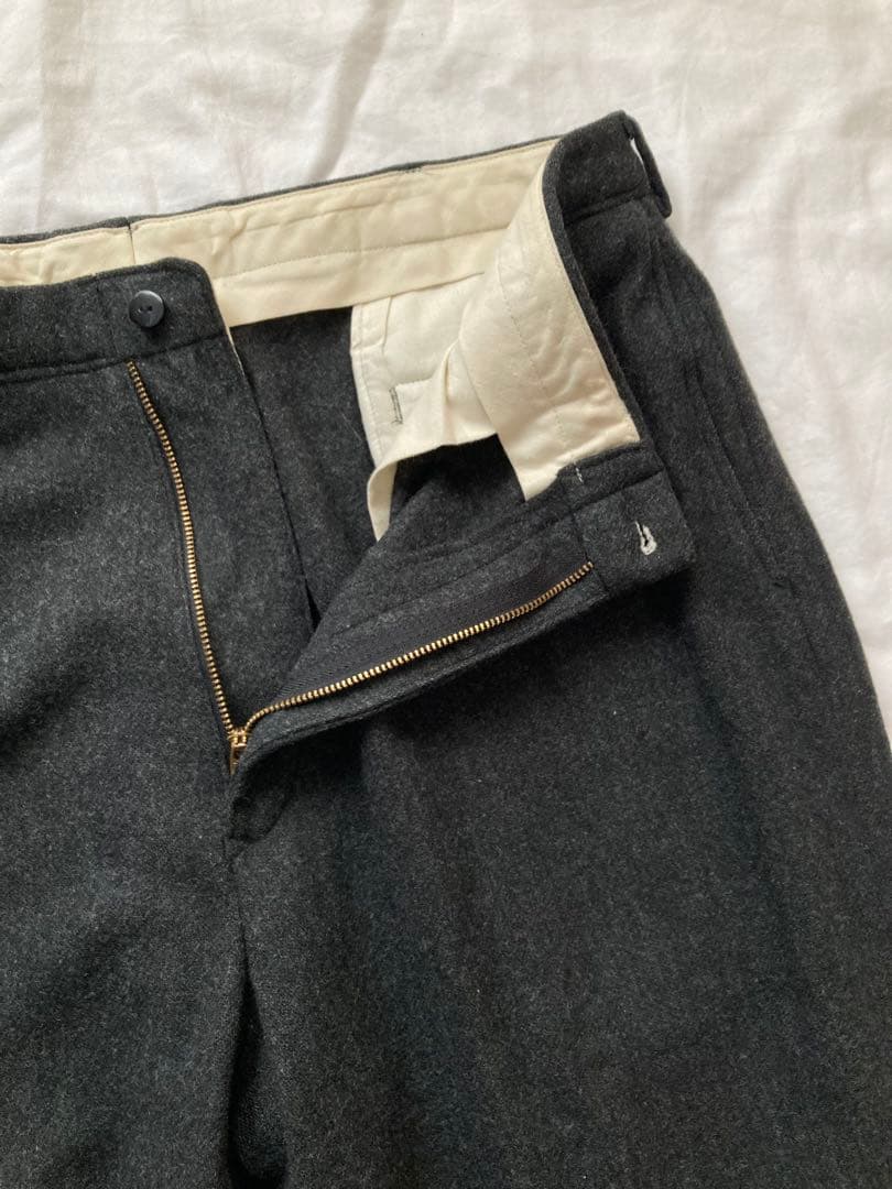 【USA製】90s ポロラルフローレン メリノウールスラックス W36 極美品