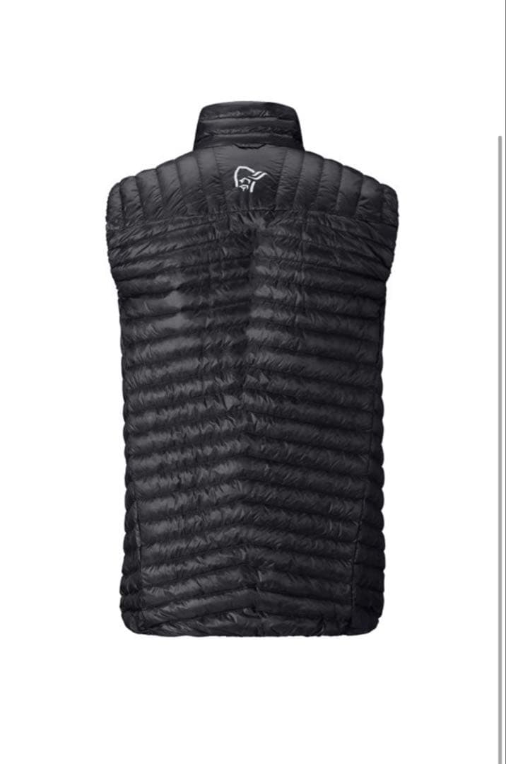 新品ノローナ トロールヴェゲンスーパーライトダウン800ベスト メンズ ベスト