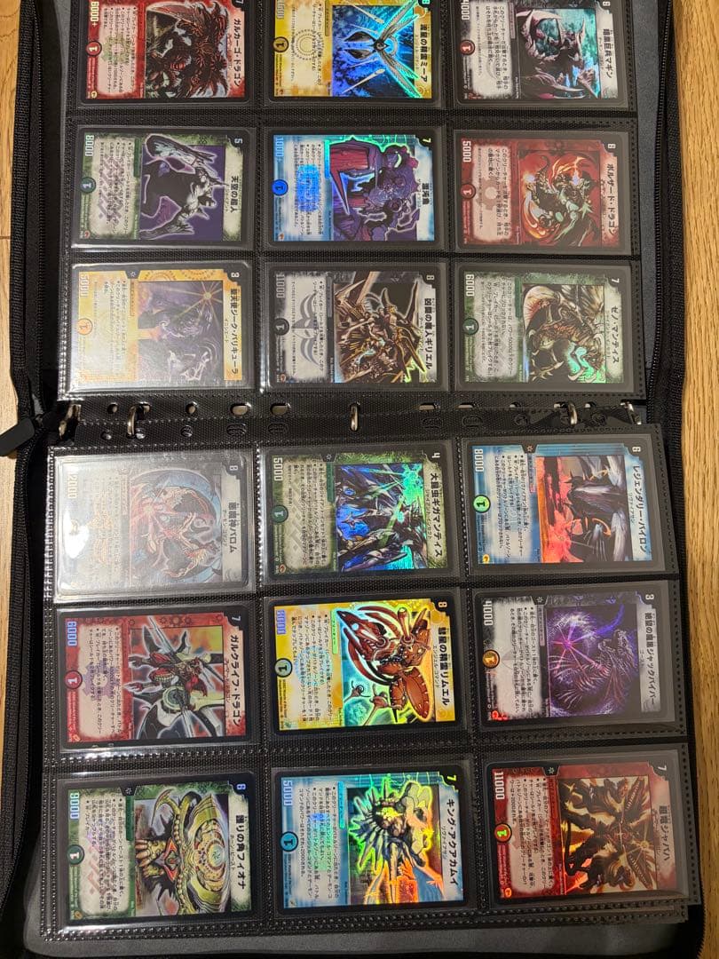 デュエルマスターズ　dm1〜dm28までのふSR.VRコンプリートファイル