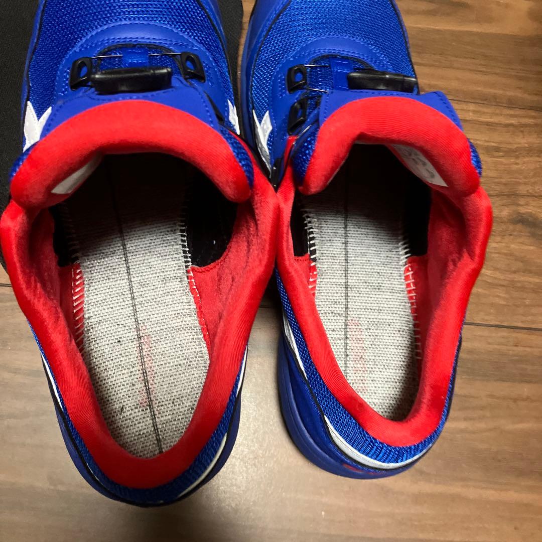 アシックス　安全靴　BOA ローカット タグ付き　未使用品　ブルー　27.0