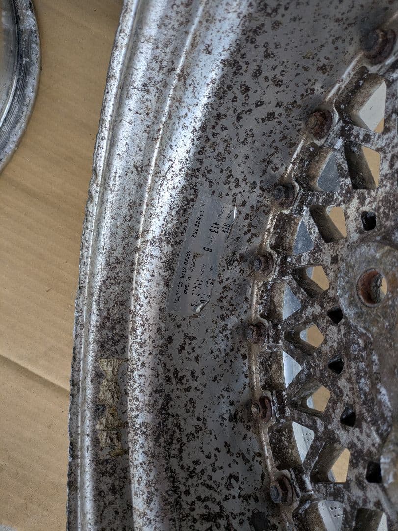 スピードスターフォーミュラーメッシュ １５インチ 4本セット