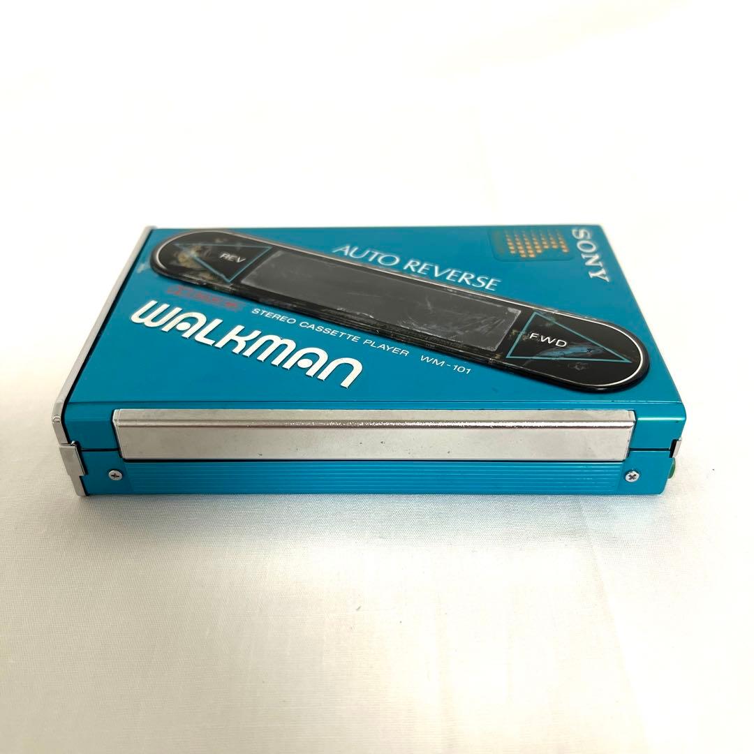 【希少ブルー】SONY ソニー WALKMAN ウォークマン WM-101