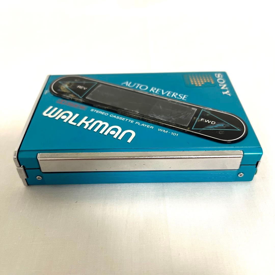 【希少ブルー】SONY ソニー WALKMAN ウォークマン WM-101