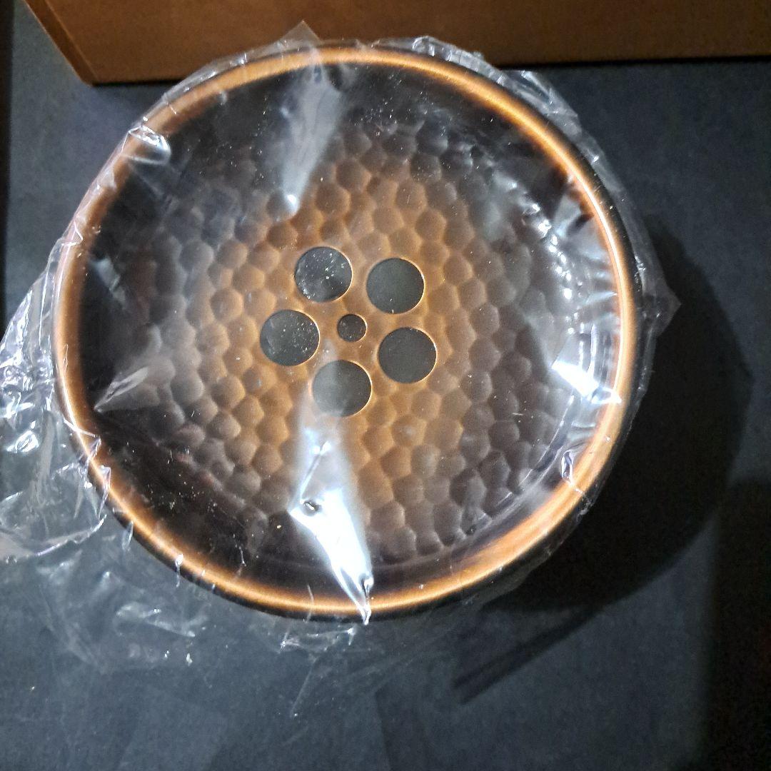 茶器揃　翠玉堂製品　銅製品　瑞煌　共箱付　六点セット　新品　木箱付