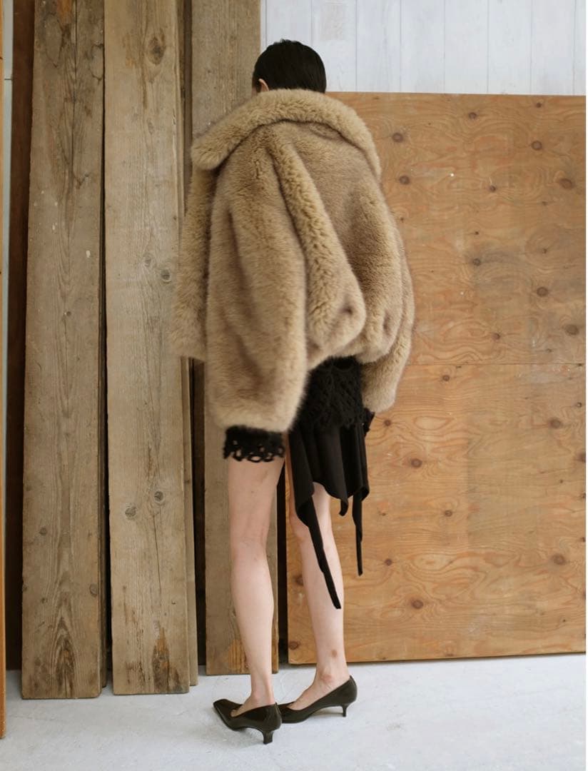 leinwande ファーコート　ラインヴァンド