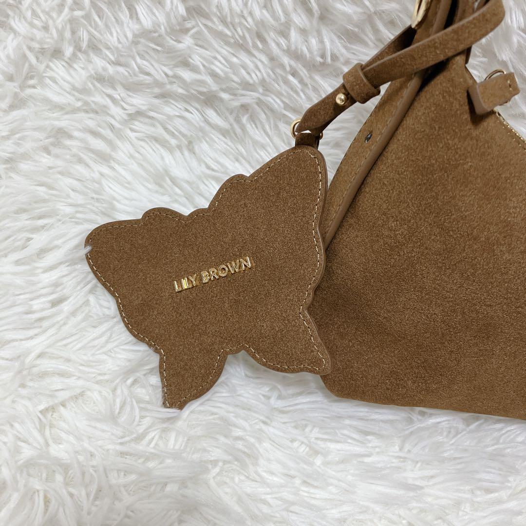 未使用 LILY BROWN×ANNA SUI ブラウン　ハンドバッグ 完売