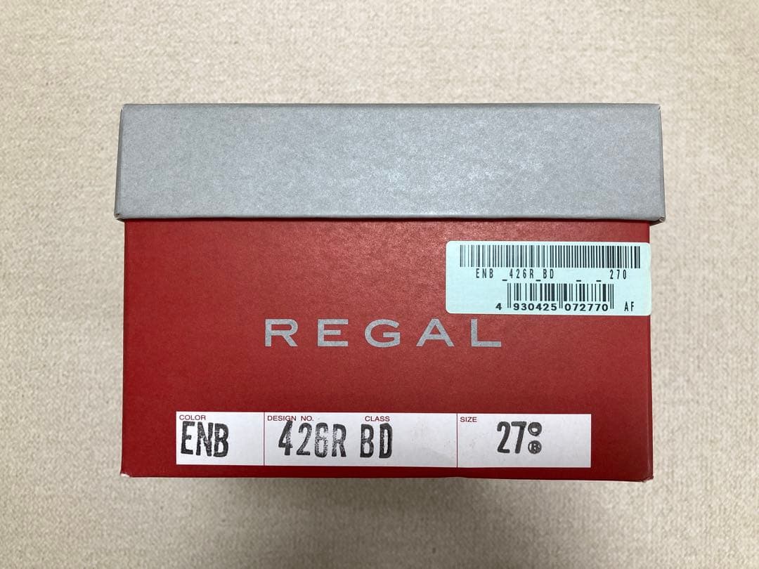 【REGAL】結婚式用 メンズ エナメルシューズ 426R-BD 27cm