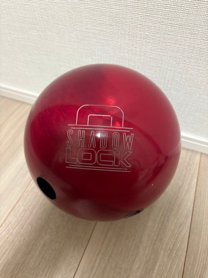 『美品』 STORM シャドウロックレッド　15P ボウリングボール
