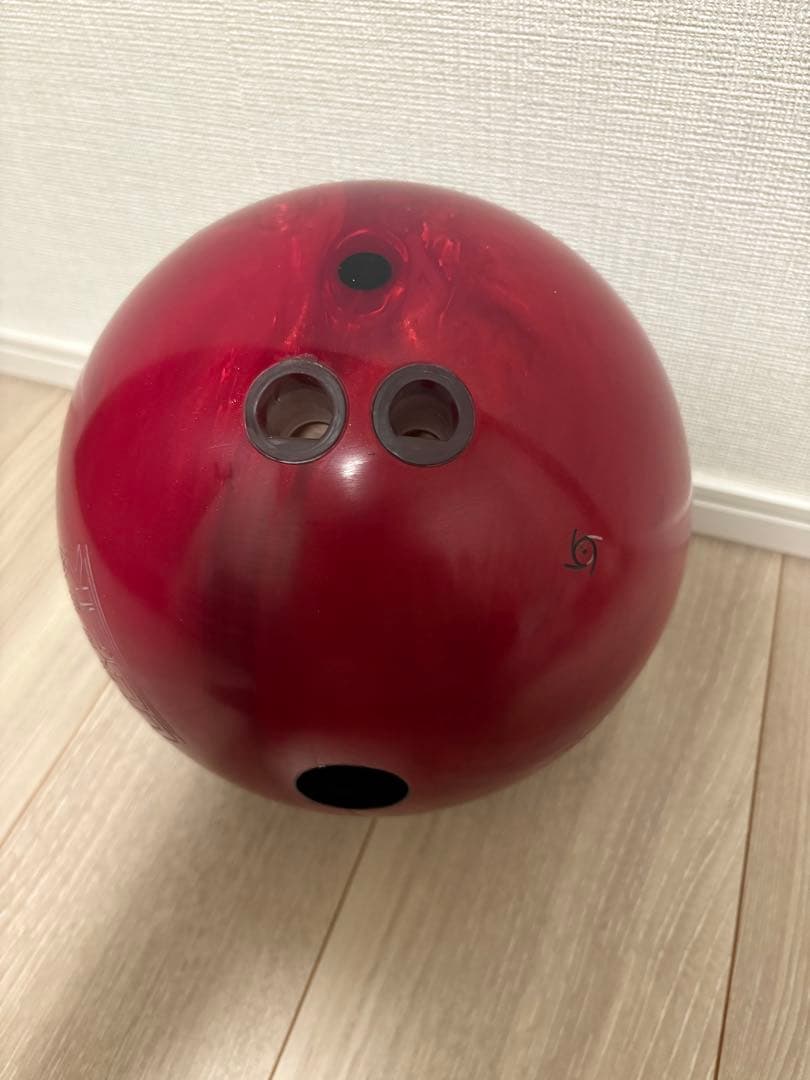 『美品』 STORM シャドウロックレッド　15P ボウリングボール