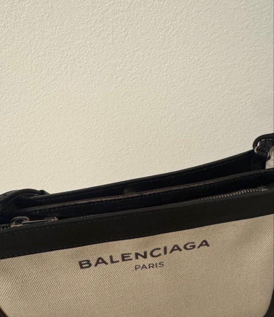 BALENCIAGA ショルダーバッグ ホワイト/ブラック