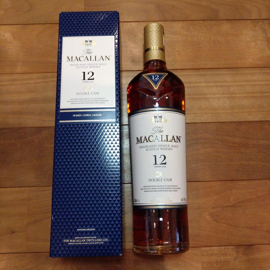 マッカラン　MACALLAN 12年　ダブルカスク　700ml　新品未開栓