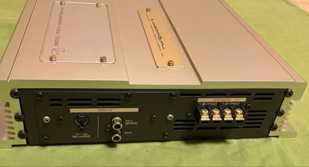 LUXMAN CM-2050 ラックスマン カーオーディオパワーアンプ①