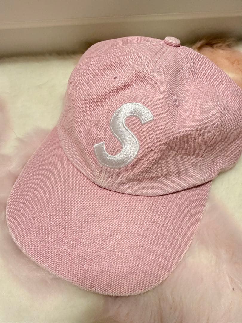 SUPREME ピンク キャップ新品未使用