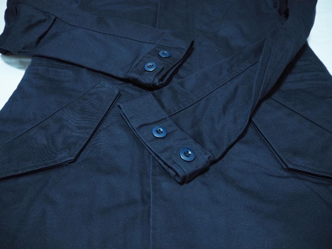 FRED PERRY フレッドペリー ダークネイビー モッズコート フード付美品