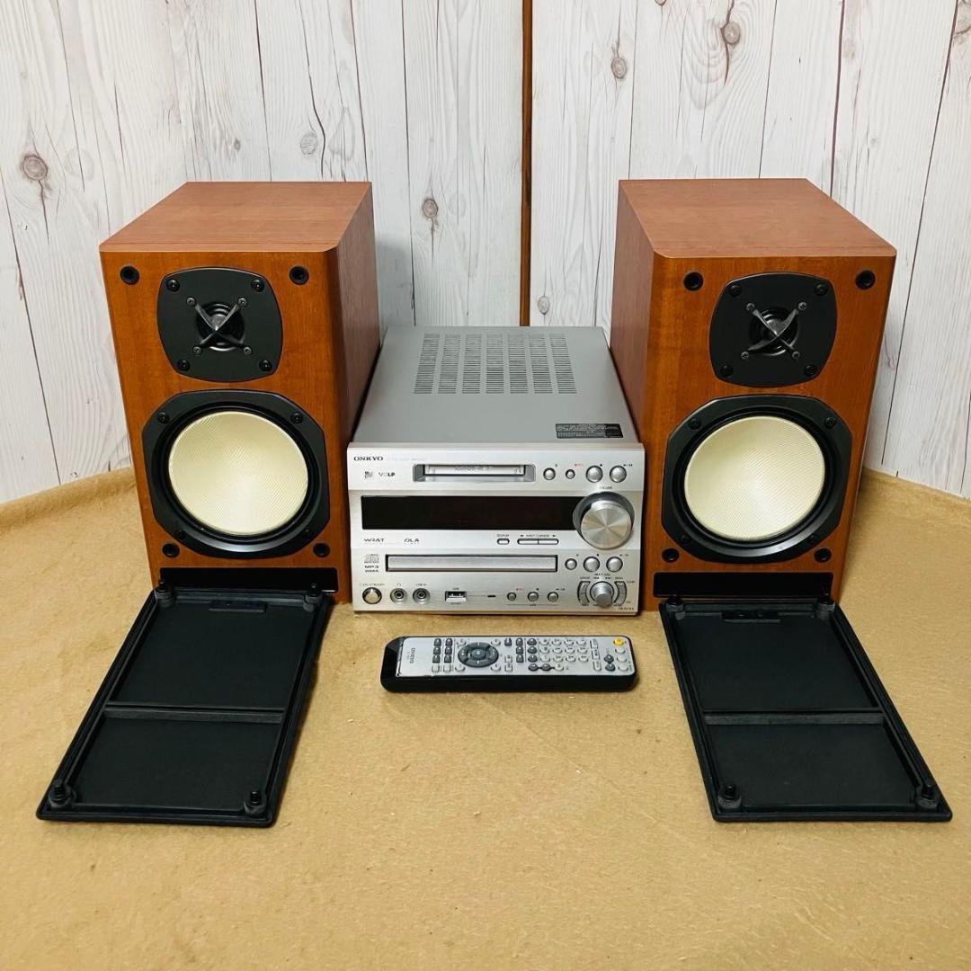 美品 ONKYO X-N7XX システムコンポ CD/MD アンプ オンキョー