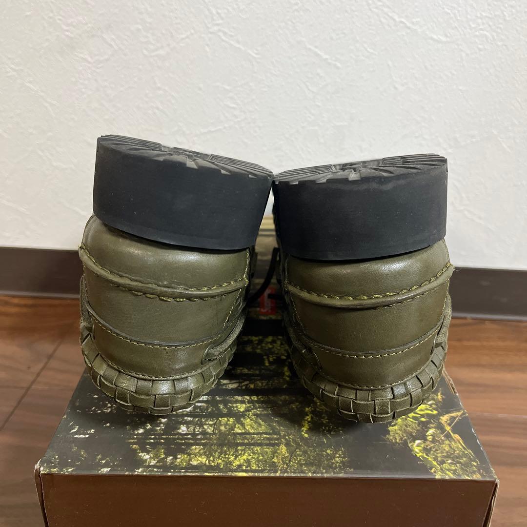 靴 supreme timberland woven 3eye lug shoe