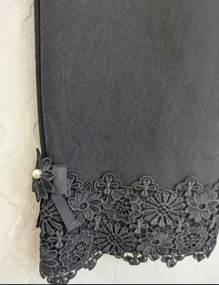 再入荷ラスト　スーパービューティー2025秋冬カタログ　裏起毛パンツ　黒44