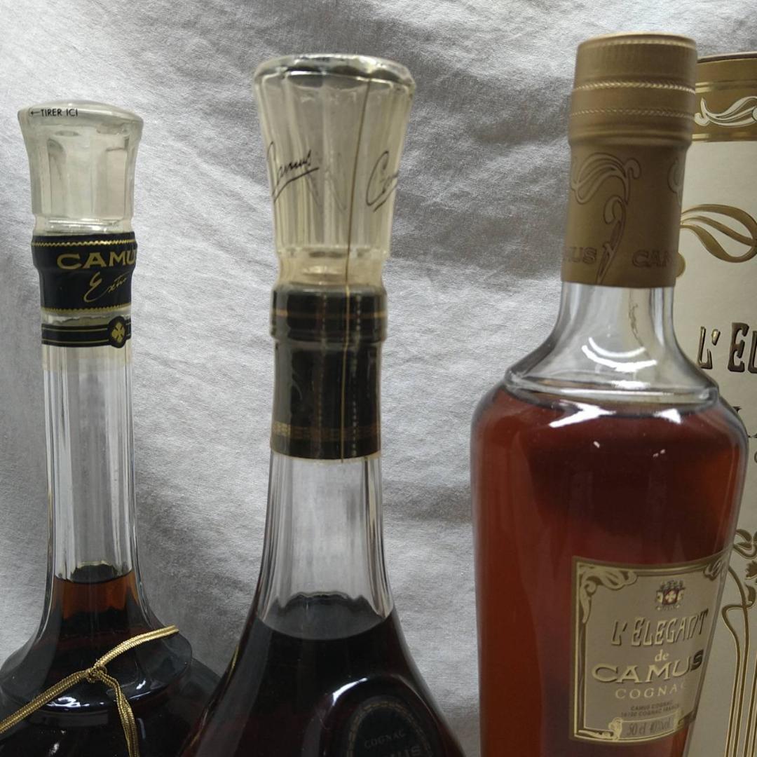 K204　カミュ　ナポレオンブック　ブランデー　XO　コニャック　まとめ　計5本