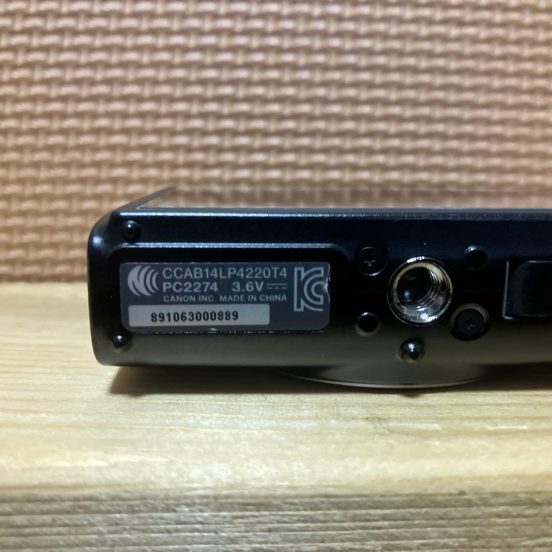 Canon IXY650 コンデジ ブラック 予備バッテリー/SDカード付き