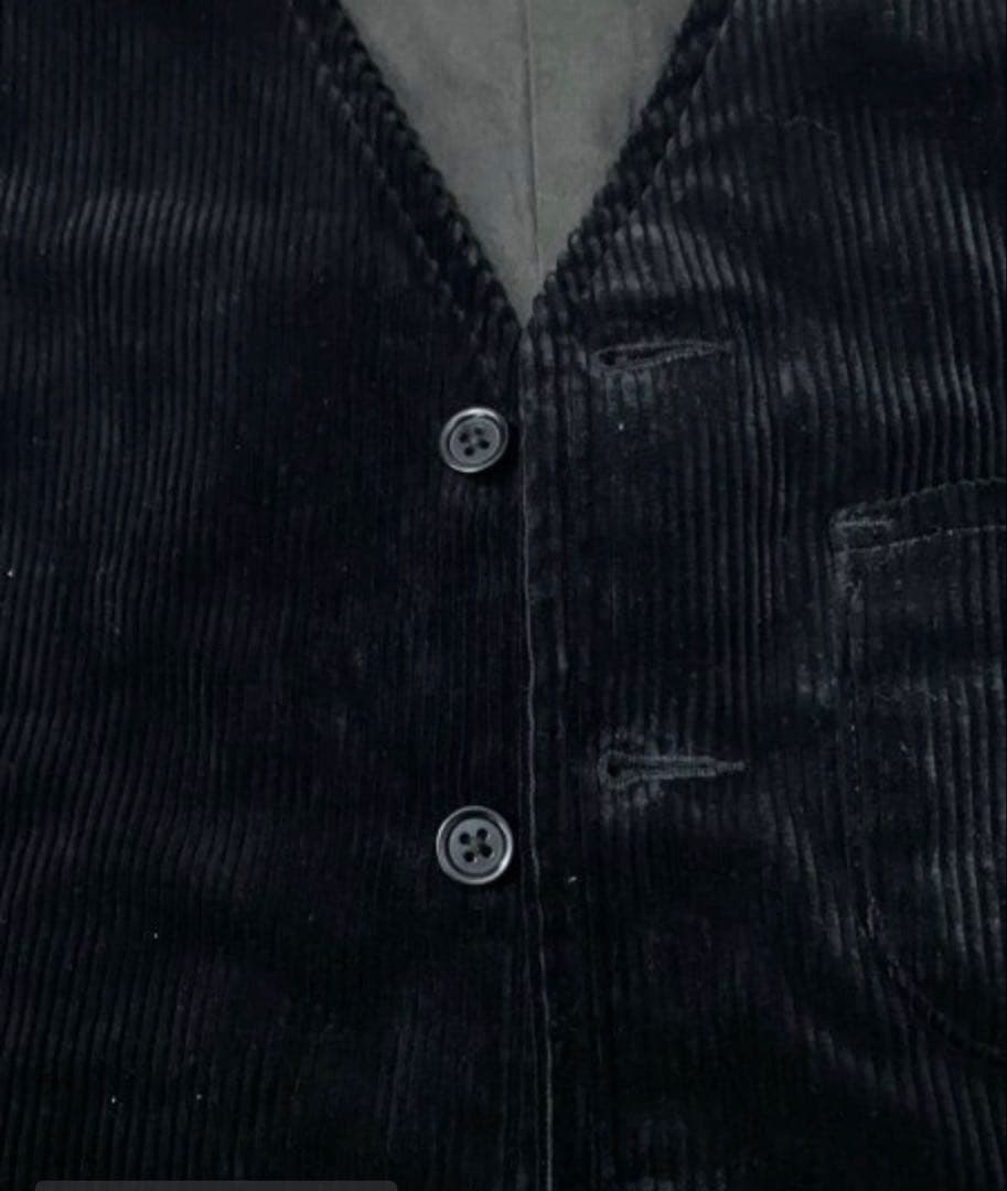 NigelCabourn ナイジェルケーボン　ホスピタルベスト　コーデュロイ黒