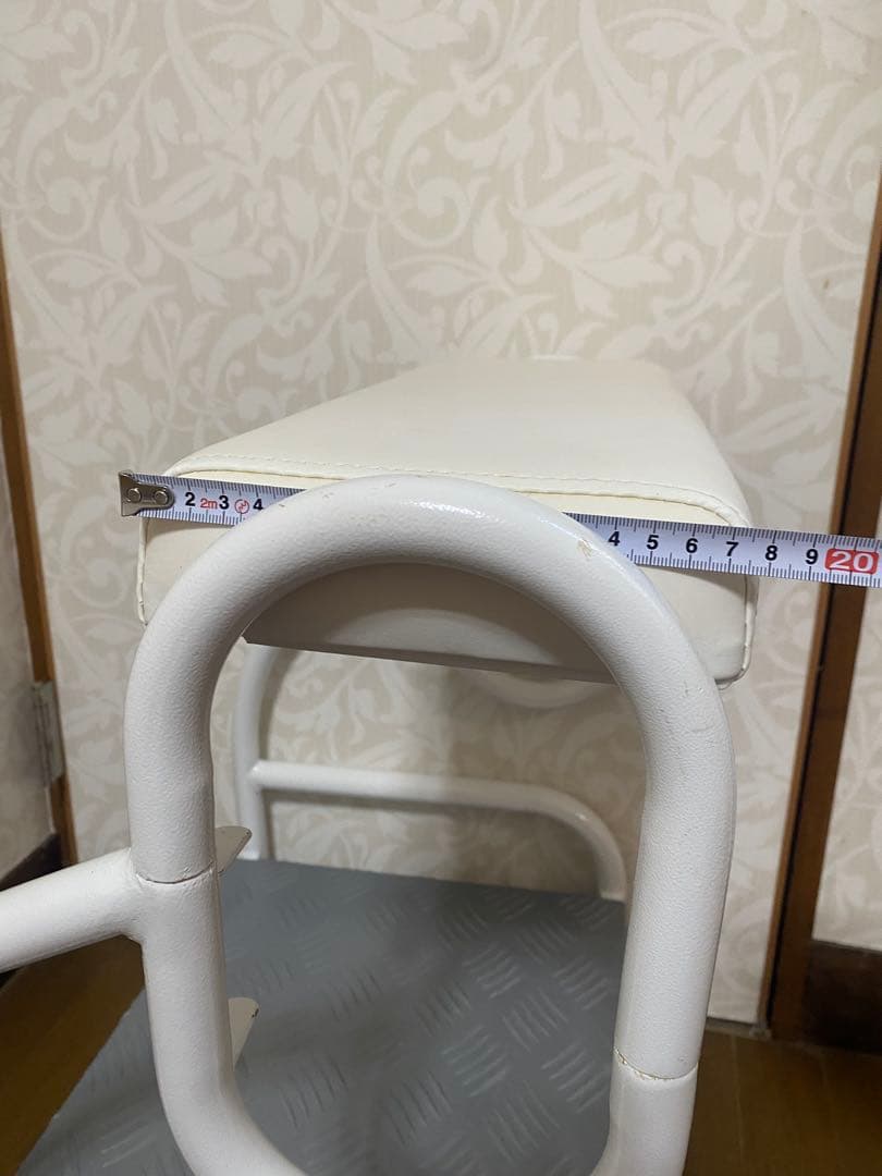 キャスター付き　フットネイル用　フット台+チェア