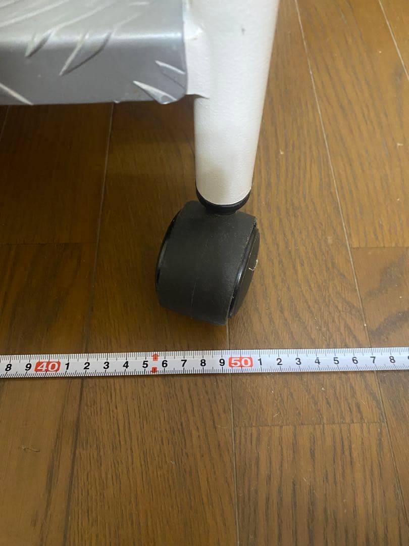 キャスター付き　フットネイル用　フット台+チェア