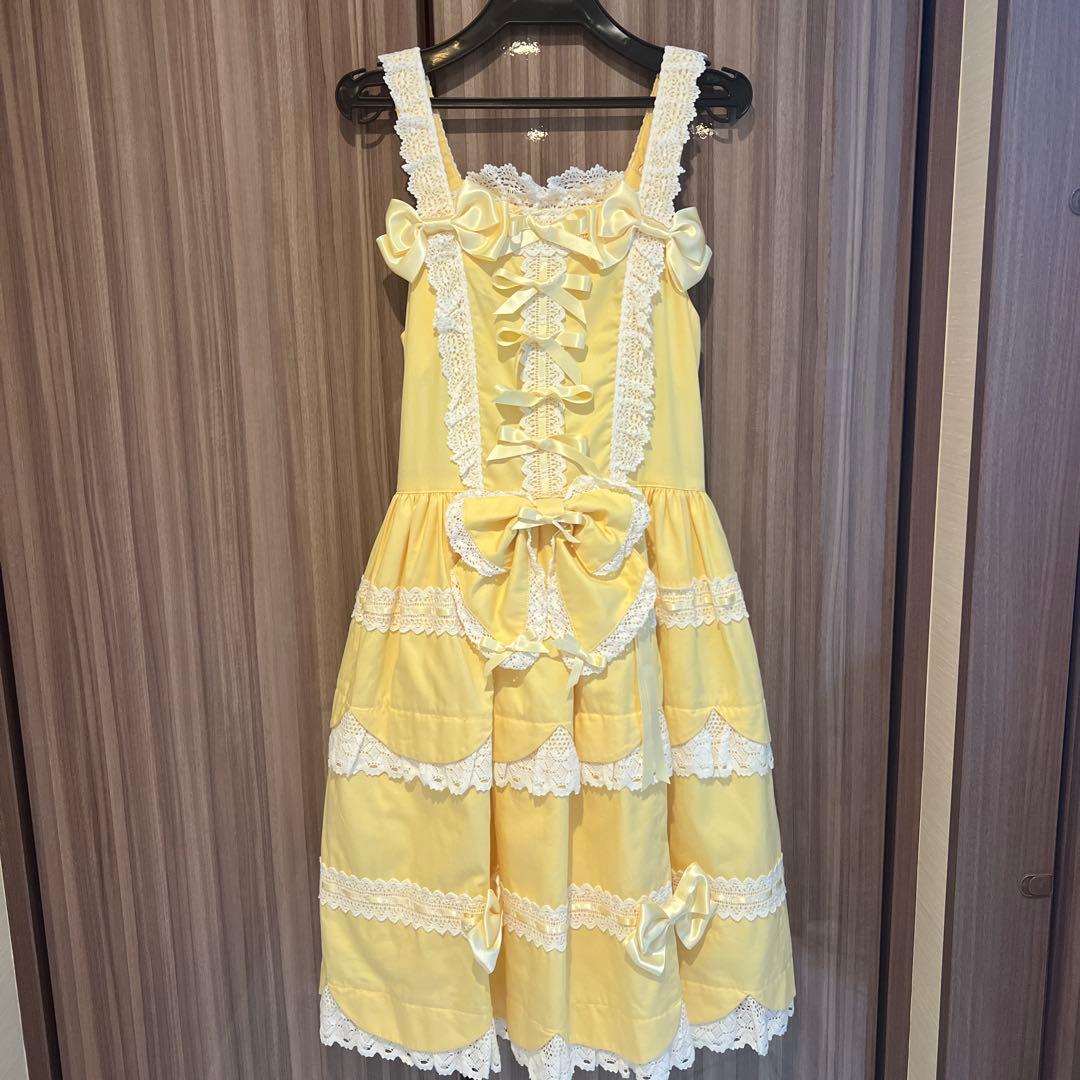 【美品】ベイビーPetal Fortune Tellingジャンスカ