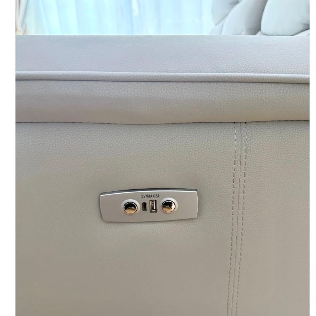 【美品！】ニトリ　リクライニングソファ