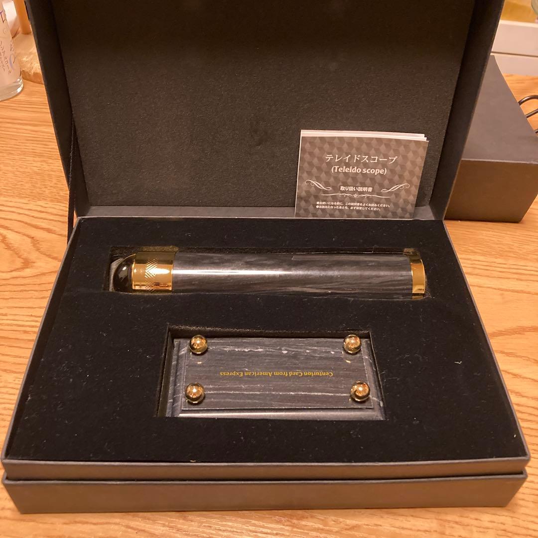 AMEXブラックセンチュリオンノベルティ万華鏡　大理石