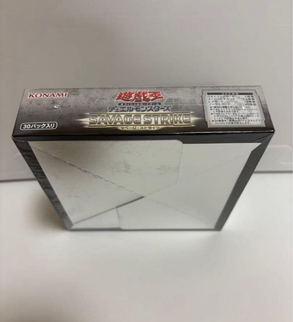 遊戯王OCG デュエルモンスターズ SAVAGE STRIKE BOX 新品