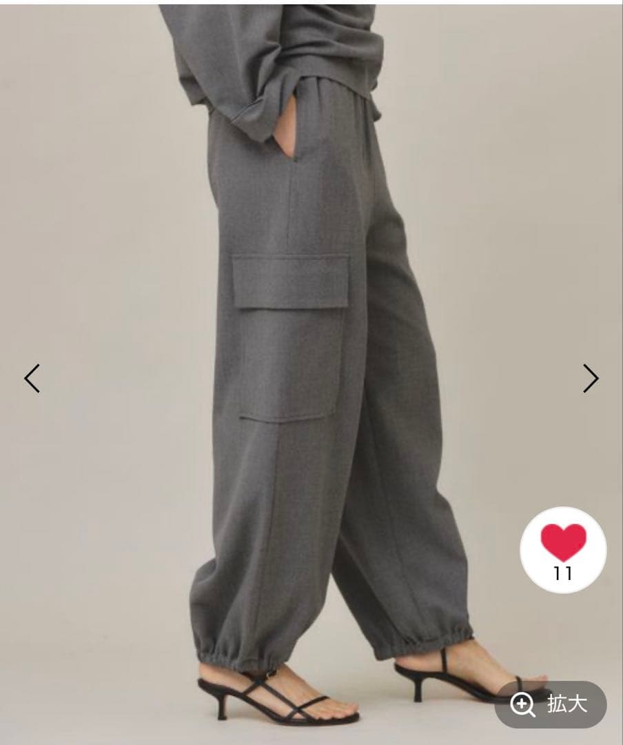 【美品】カレンソロジー ストレッチカーゴパンツ 2024FW