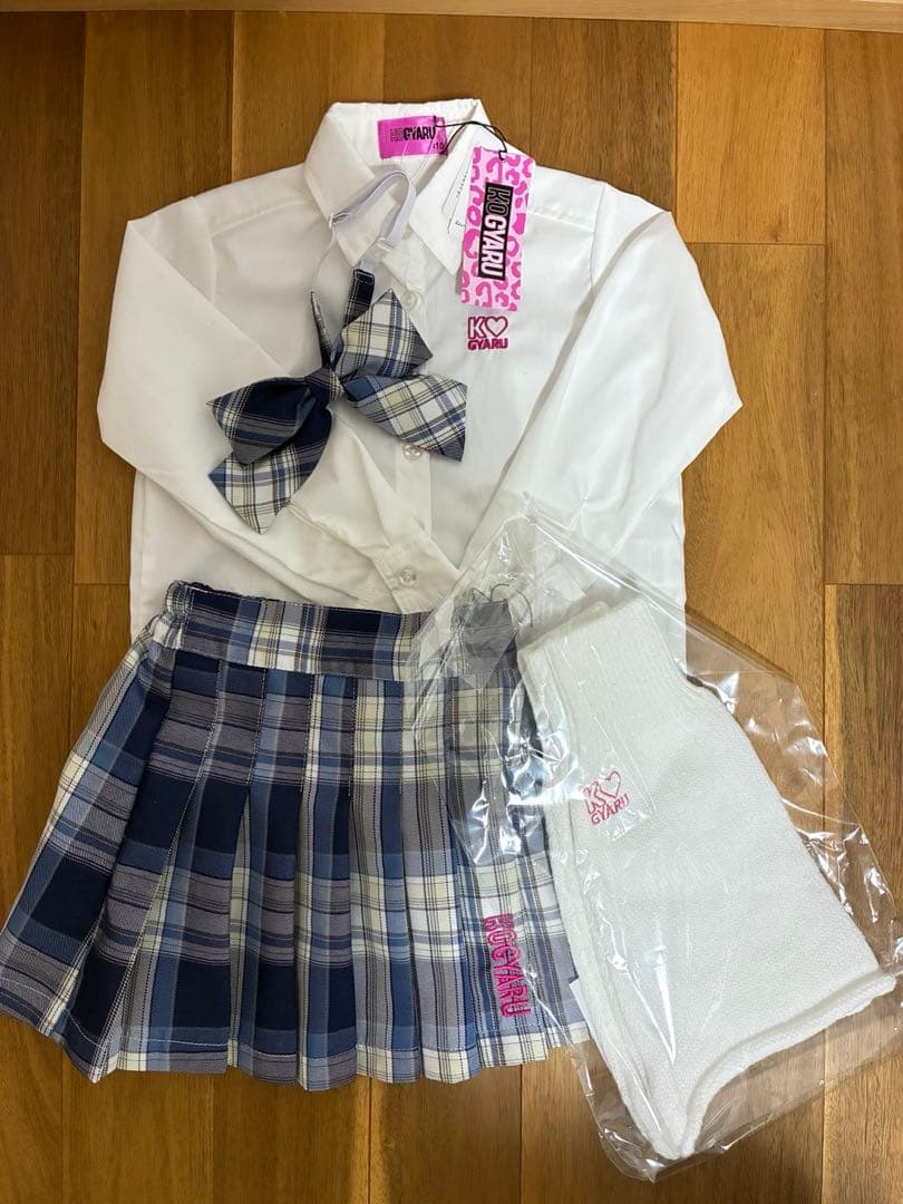 KOGYARU 制服　バースデイ　卒園式　入学式　キッズ　コギャル　4点セット
