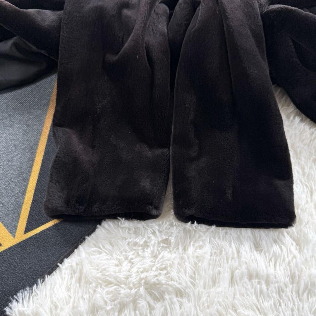 総丈132㎝ サガミンク シェアード コート ロング XL相当 AA140