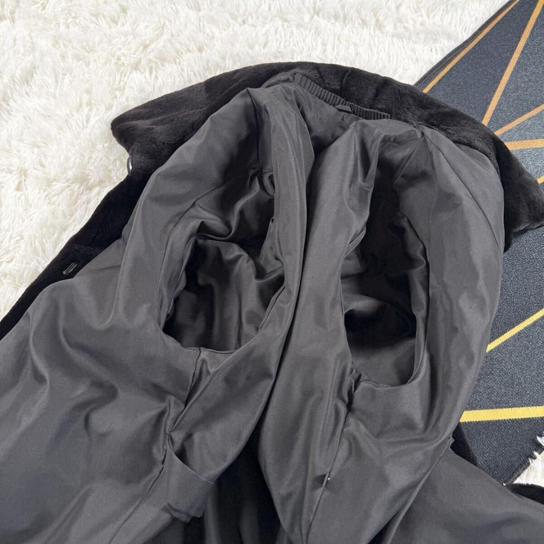 総丈132㎝ サガミンク シェアード コート ロング XL相当 AA140