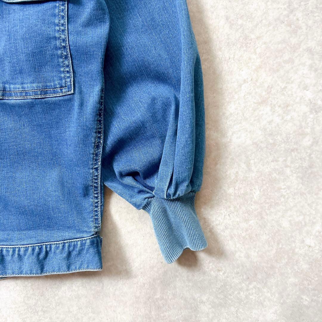 美品♡ビアズリー　beardsley パフ袖デニムジャケット　サイズ2