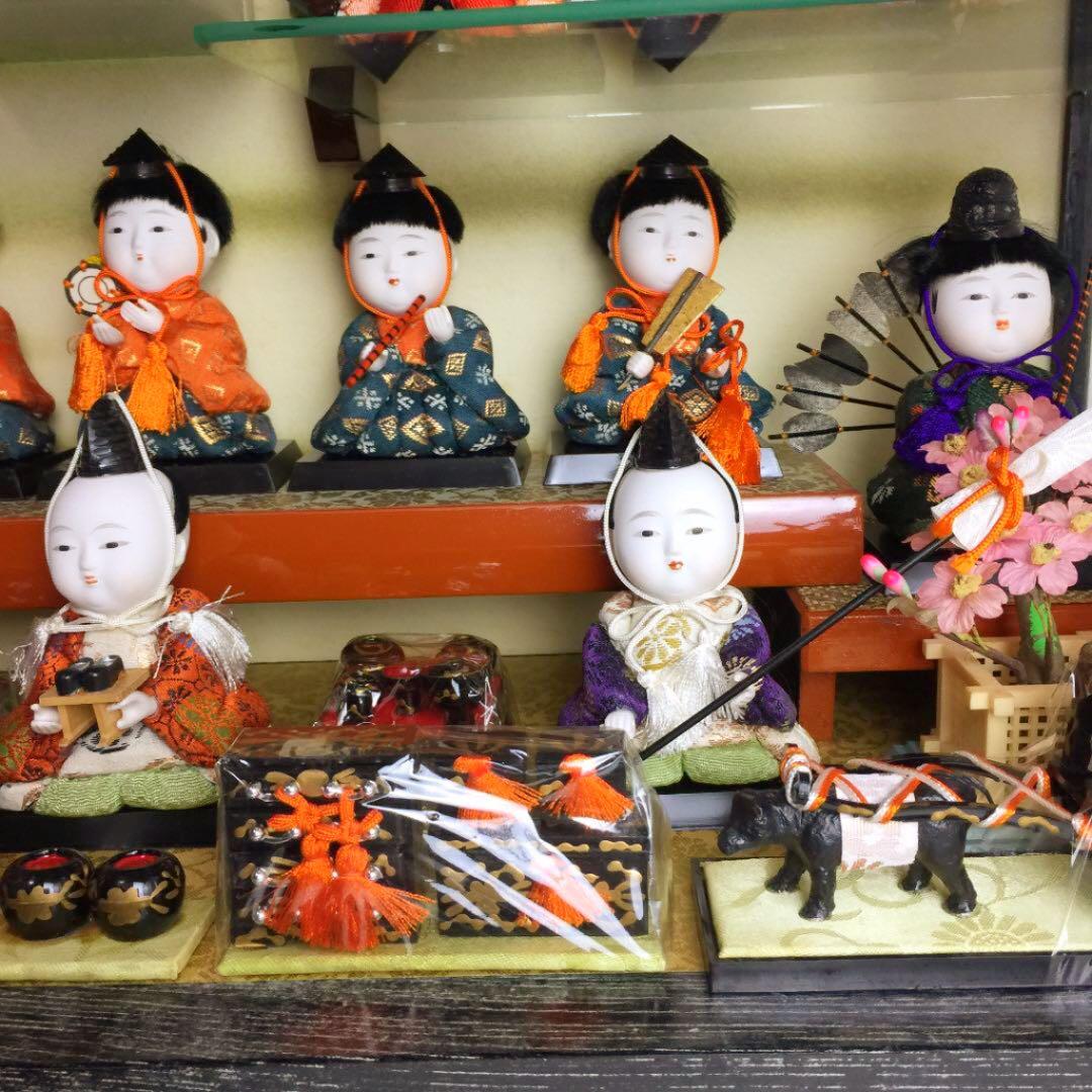 雛人形 木目込み15人揃い