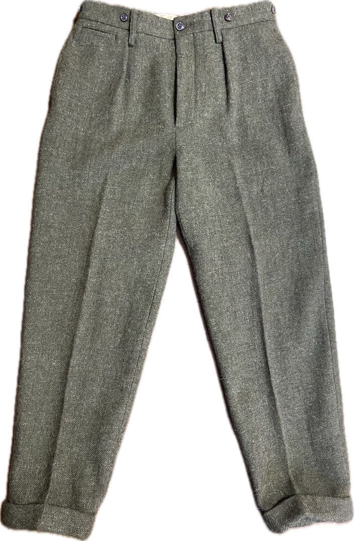 ナイジェルケーボン　メディカルパンツ　ウォッシャブルウール　カーキ　L