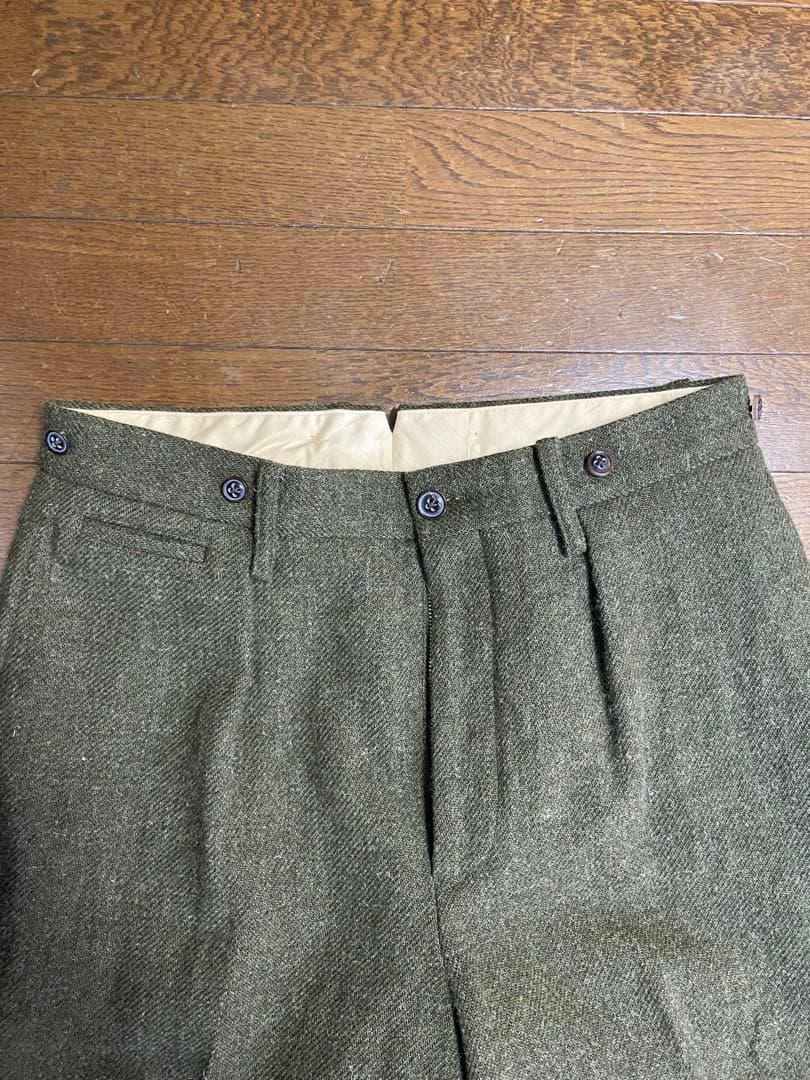 ナイジェルケーボン　メディカルパンツ　ウォッシャブルウール　カーキ　L