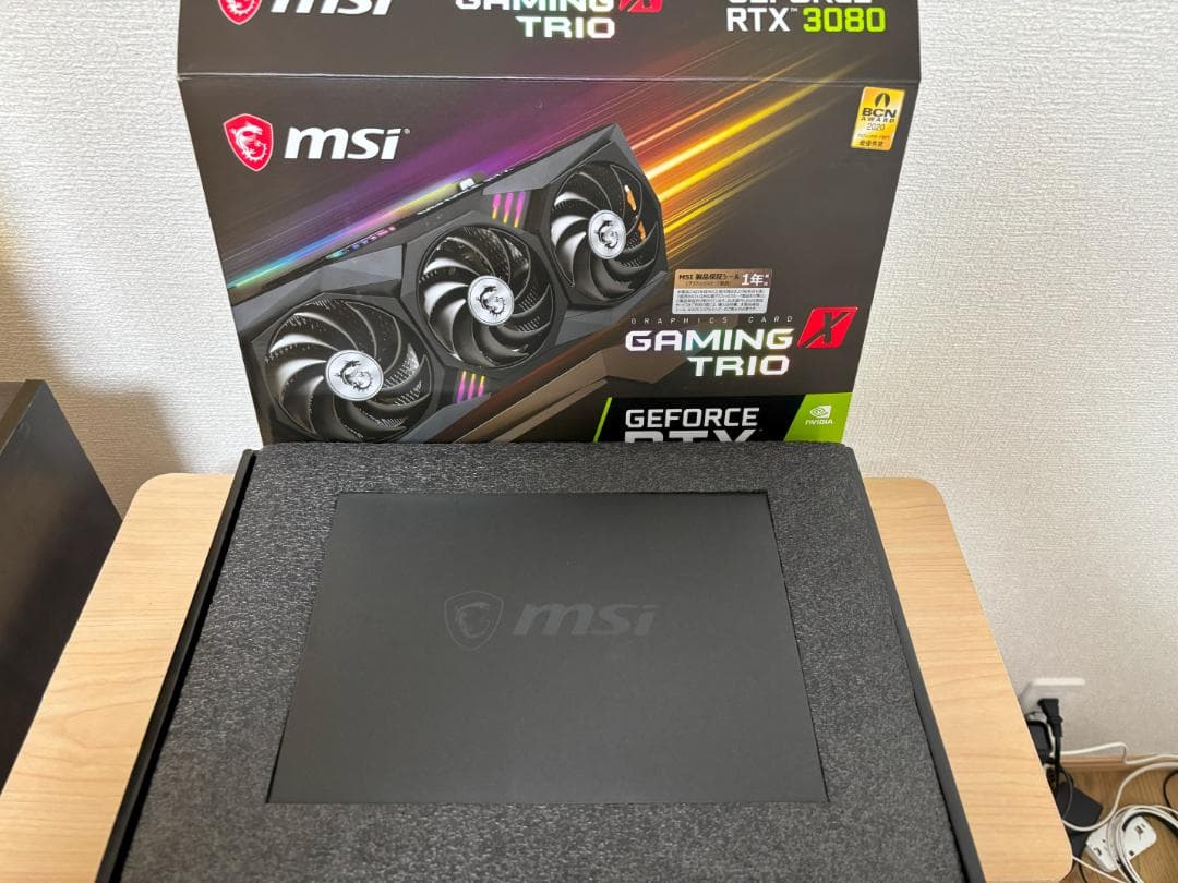 グラフィックボード・グラボ・ビデオカード MSI GeForce RTX 3080 GAMING X TRIO