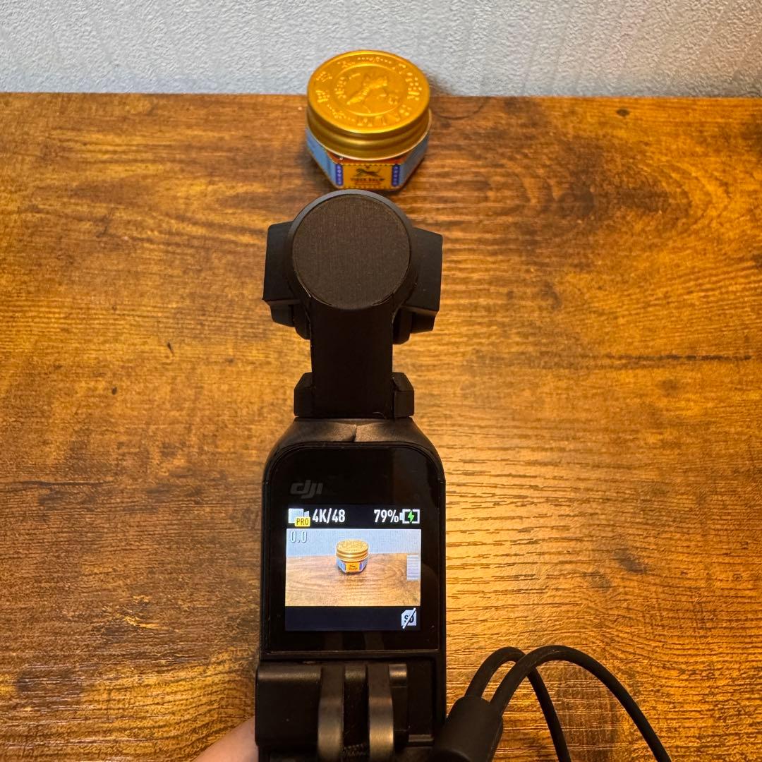 DJI OSMO Pocket 本体、ケース、Ulanziの広角フィルター