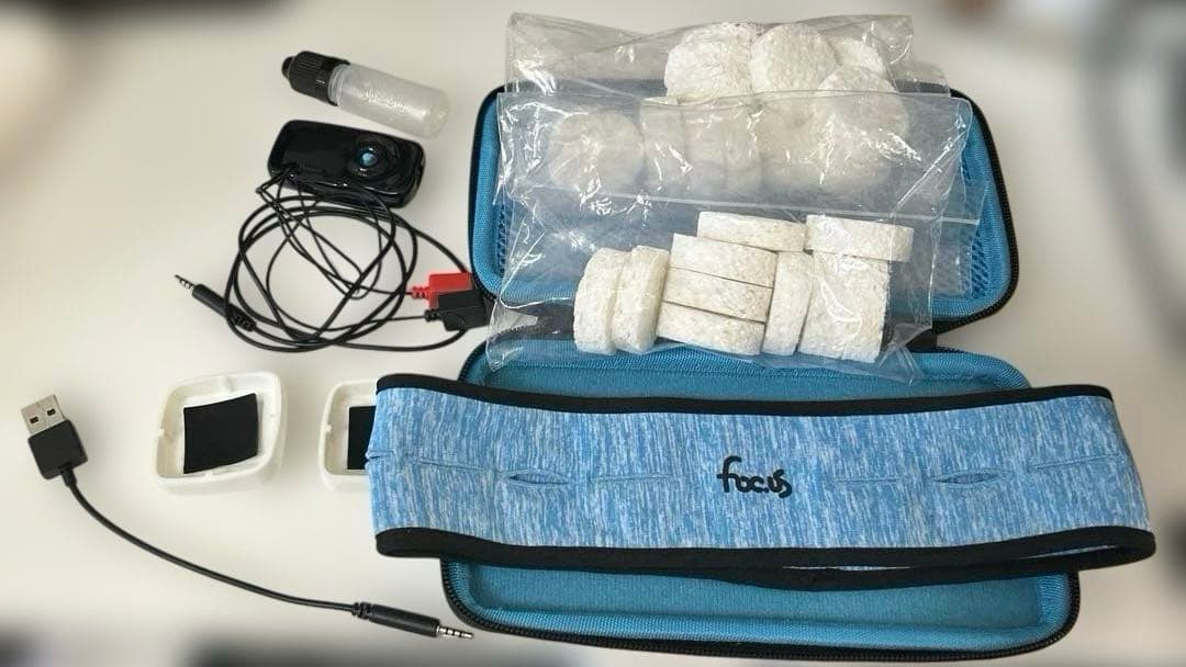 focus v3 TDCSデバイスと予備スポンジ22枚