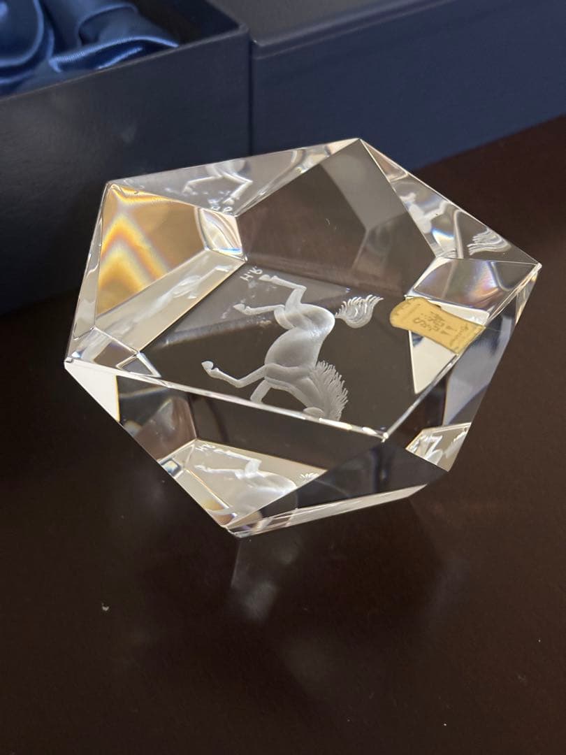 マイセン クリスタル 干支 オーナメント 馬