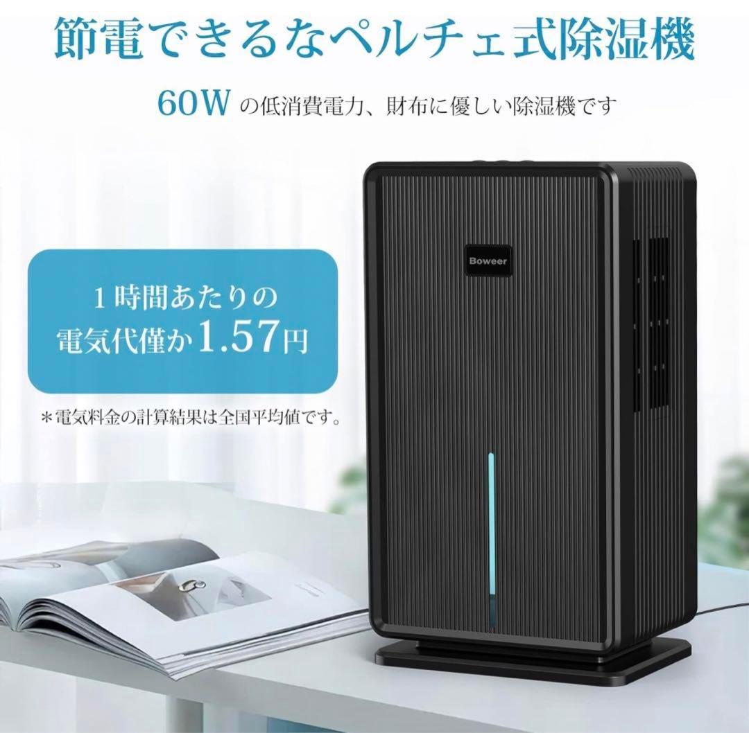 格安価格❣️ 除湿機 ペルチェ式 YP2118(ブラック) 節約