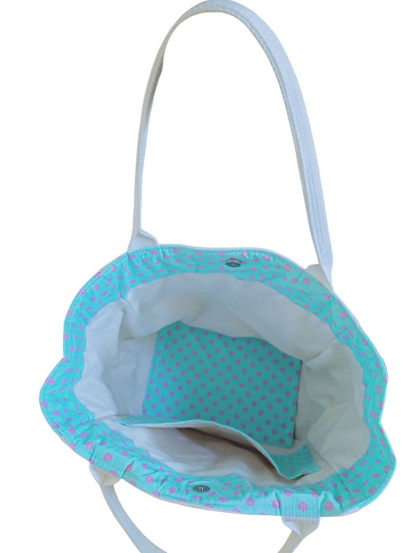 ハワイアンキルトバッグ　ハンドメイド