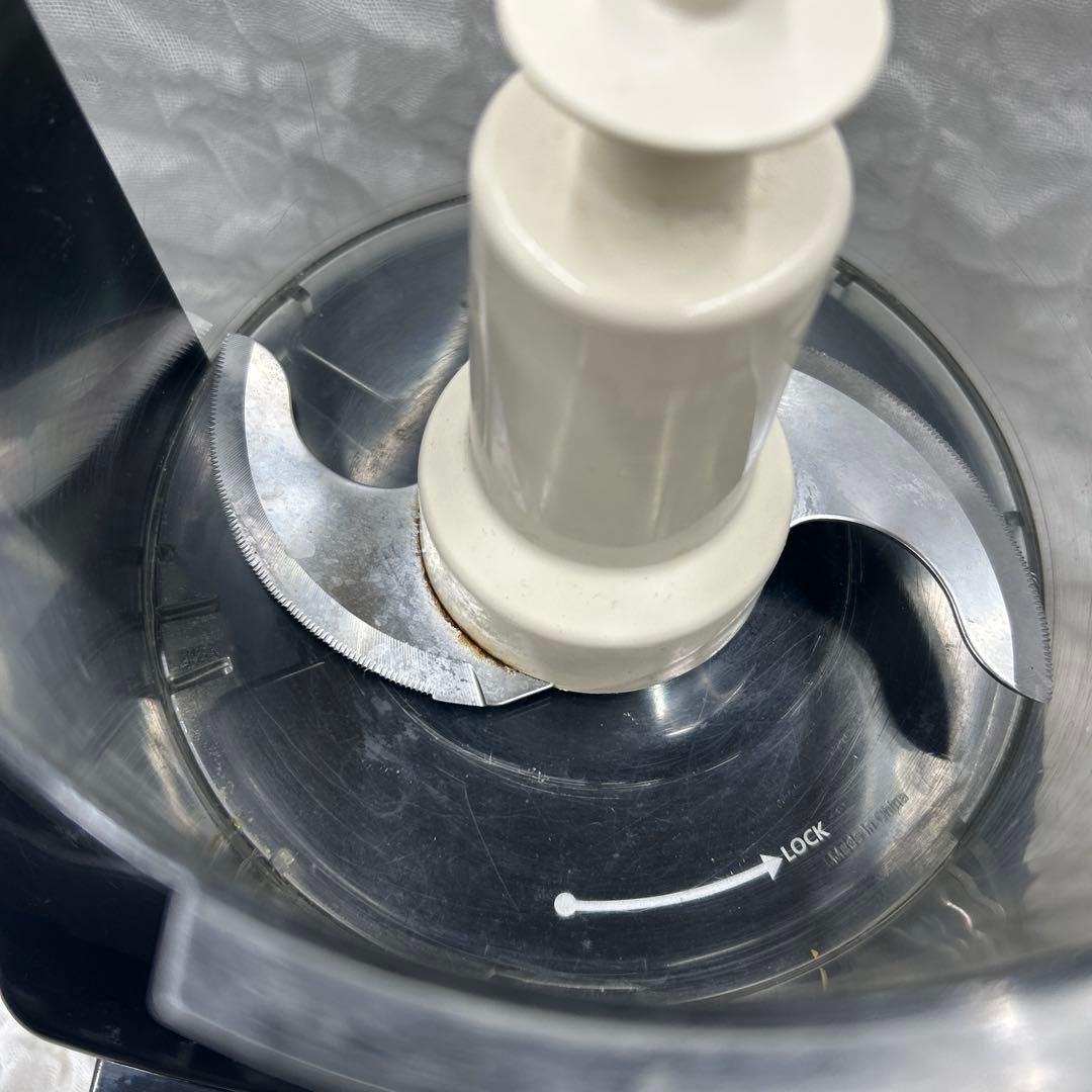 アムウェイ 2018年製 オプションパーツ付き　フードプロセッサー ブラック