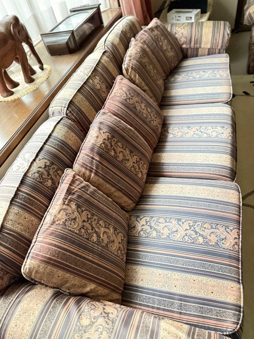 カリモク　ドマーニソファ3点セット　取りに来られる方のみ