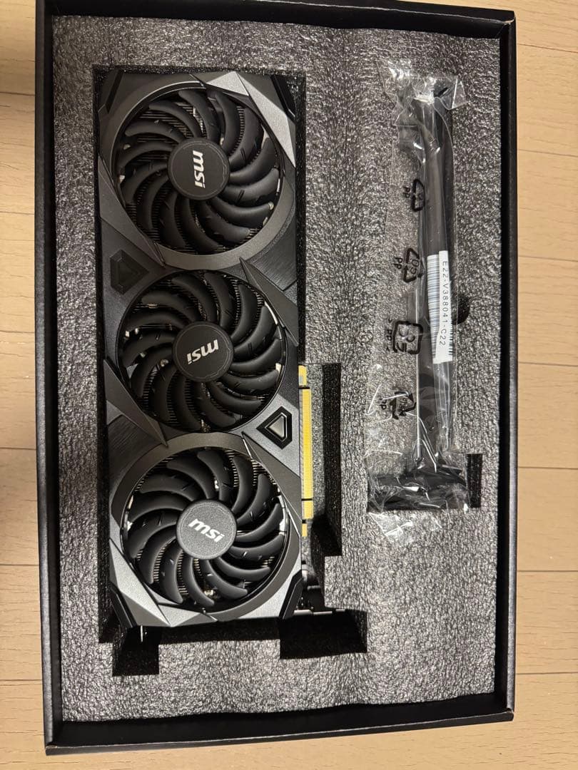 グラフィックボード・グラボ・ビデオカード GeForce RTX3080ti msi VENTUS 3X