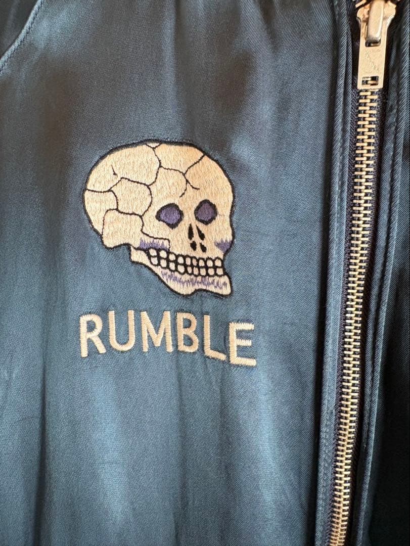 Hysteric Glamour スカルスカジャン ブラック レディースM