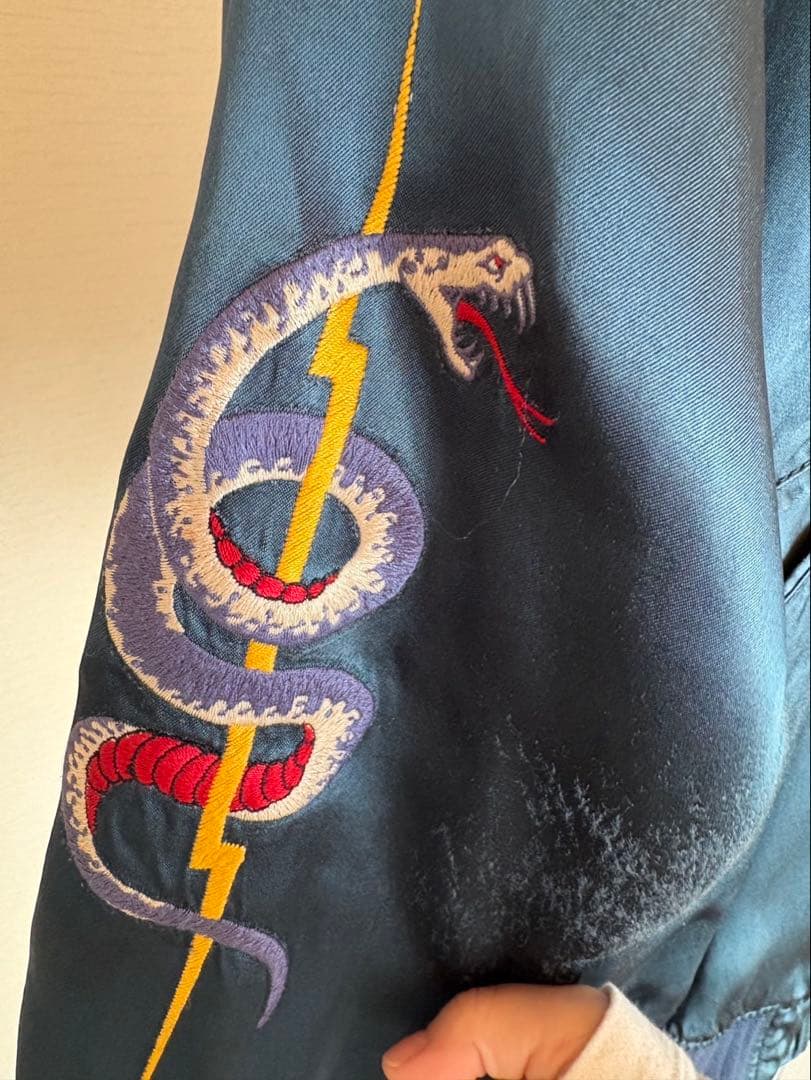 Hysteric Glamour スカルスカジャン ブラック レディースM